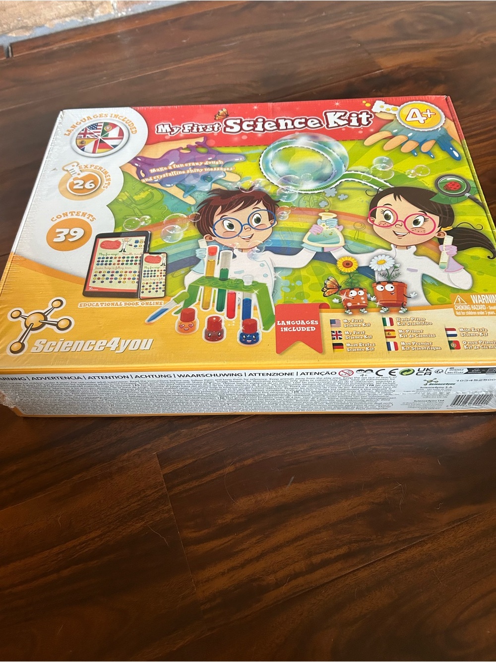 My First Science Kit by - Colorful Educational Kids Toy (Yellow/Green)